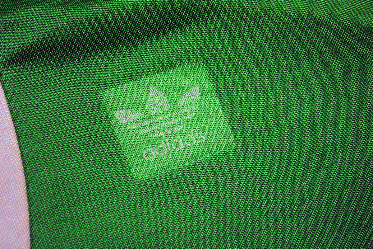 1977 - 1978 Adidas Erima Feyenoord uitshirt, Groen, Nr. 3 (5)