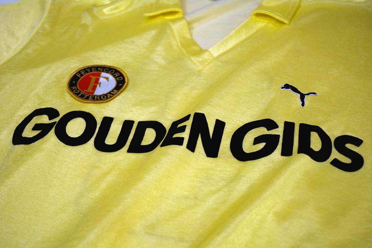 1983 - 1984, Puma Feyenoord Shirt, Uit (2)