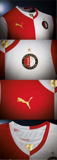 Puma Gouden Feyenoord Shirt