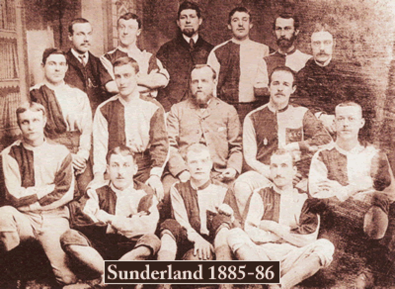 Sunderland teamfoto 1885 - 1886