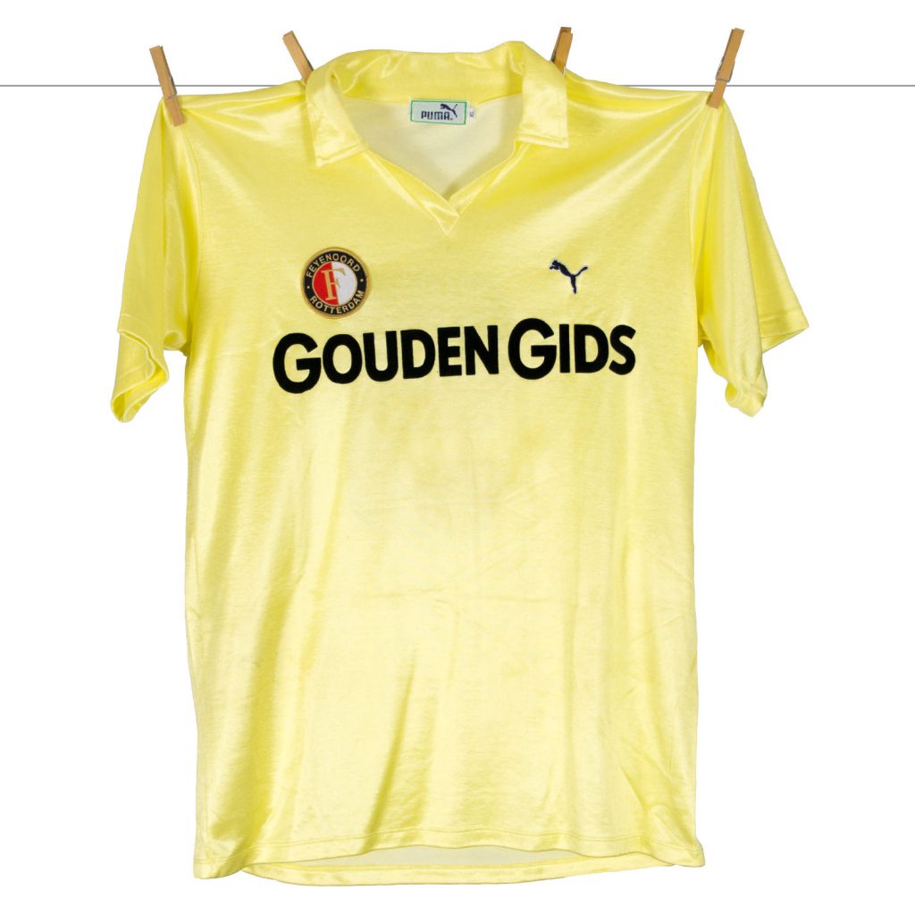 Gouden Gids The Feyenoord Matchworn Shirt Collection