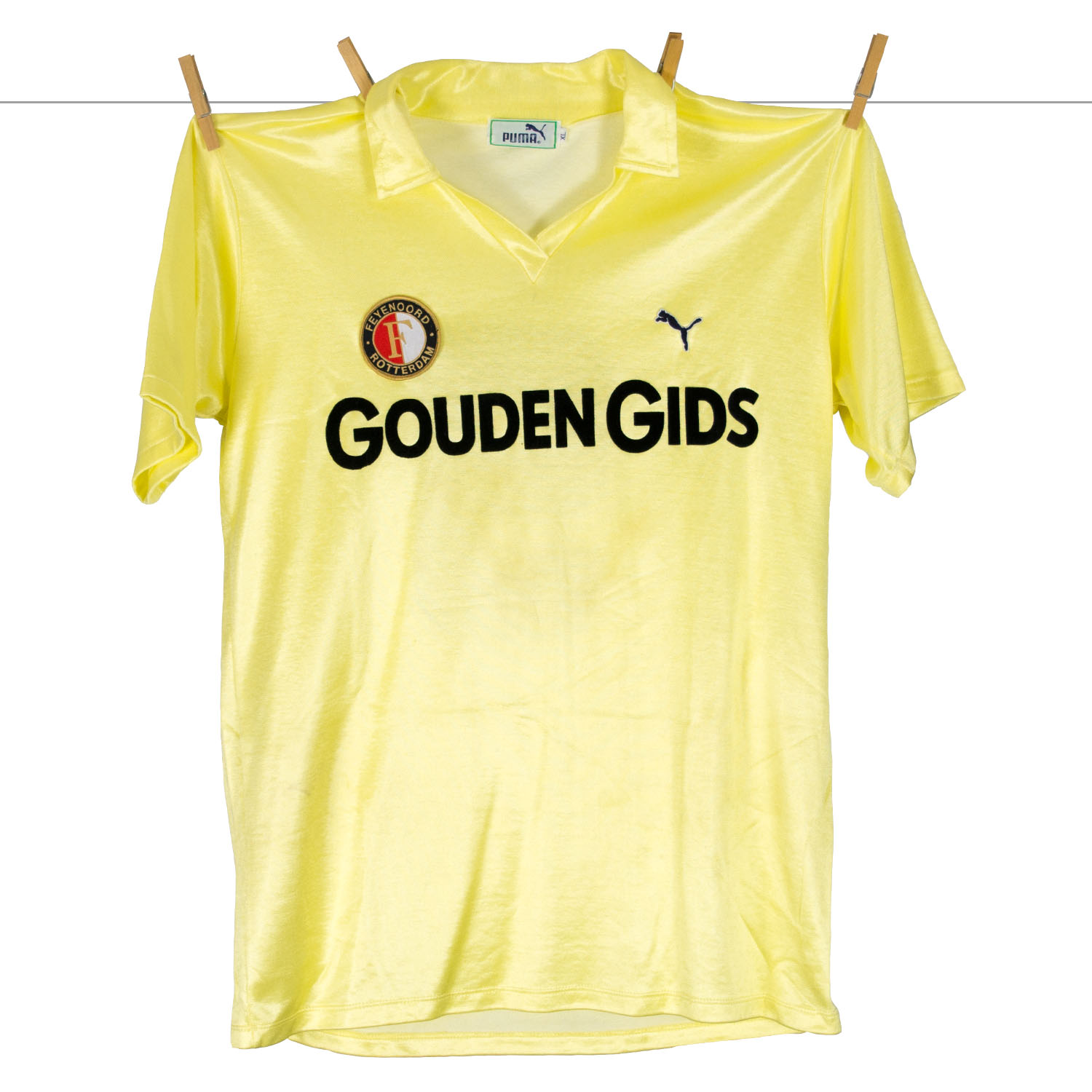 moed personeel Grazen 1983 – 1984, Nr. 9 – Peter Houtman – The Feyenoord Matchworn Shirt  Collection