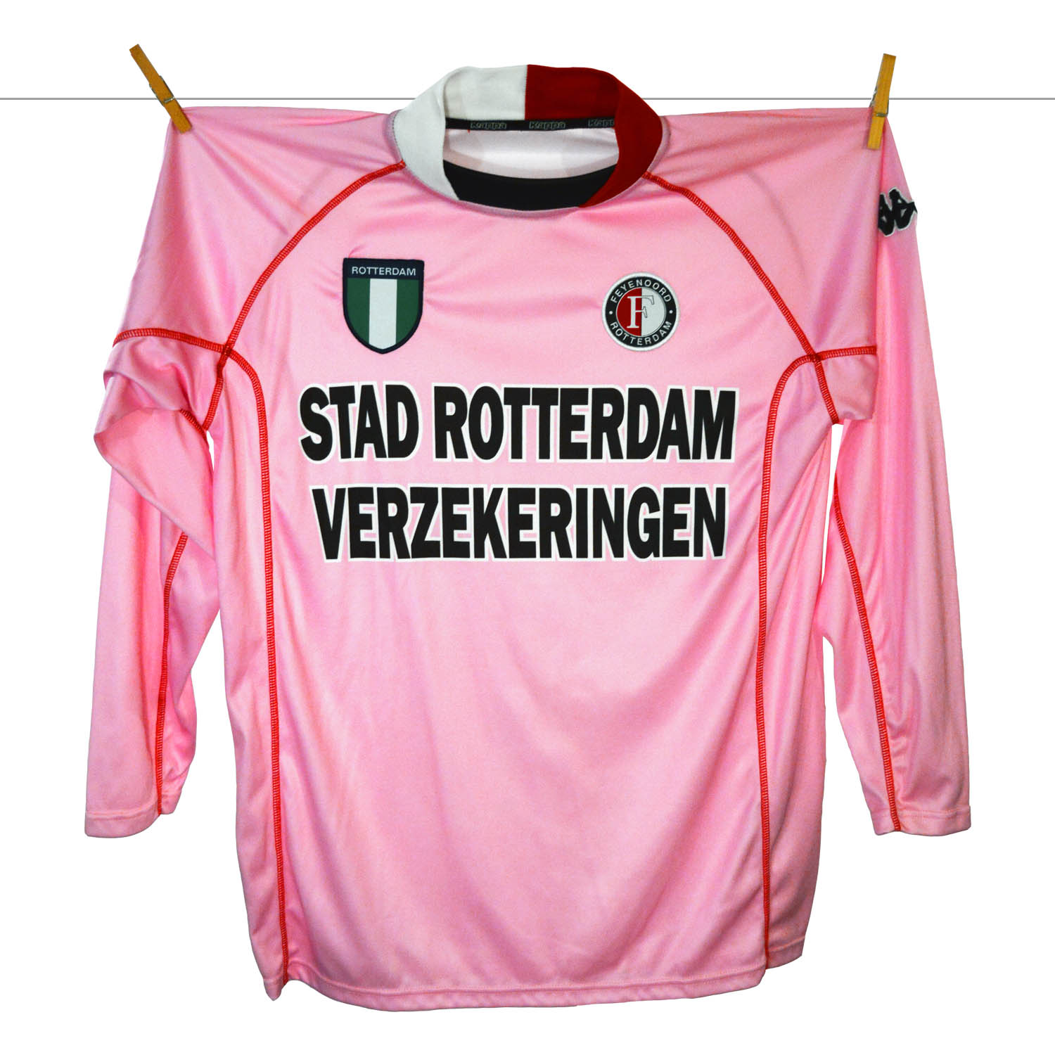 uitspraak ik ben ziek Kilometers Feyenoord ziet af van roze shirt – The Feyenoord Matchworn Shirt Collection