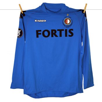 een keer Eentonig vervormen Keepersshirt – The Feyenoord Matchworn Shirt Collection