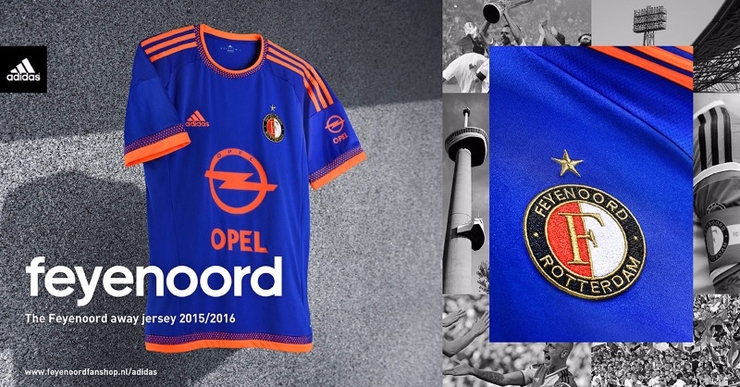Feyenoord en presenteren nieuw uittenue – Feyenoord Matchworn Shirt Collection